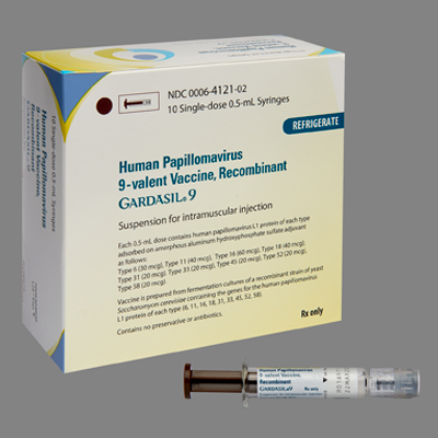 Gardasil® 9 Human Papillomavirus Vaccine (HPV) F .. .  .  
